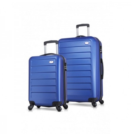 Suitcase Set (2 Pieces) Lucky Bees Ruby - MV6400 Blue