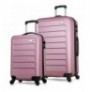 Suitcase Set (2 Pieces) Lucky Bees Ruby - MV6431 Rose Gold