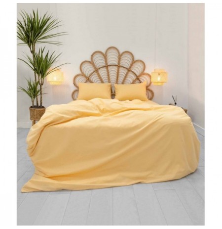 Double Quilt Cover Set L'essentiel Pacifico - Yellow Yellow