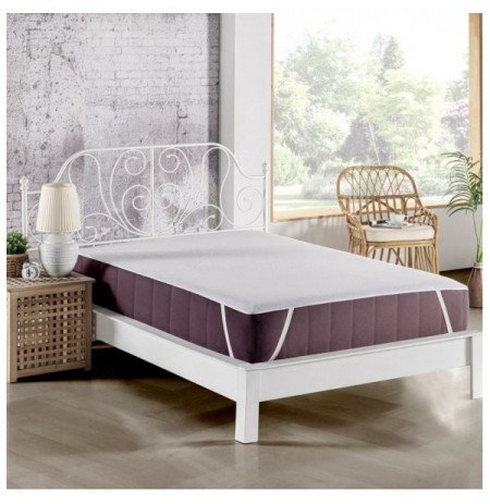 Double Bed Protector L'essentiel Alez (140 x 200) White