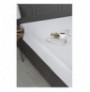 Double Bed Protector L'essentiel Alez Fitted (150 x 200) White