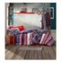 Ranforce Young Quilt Cover Set L'essentiel The Riders - Red RedDark BlueWhite