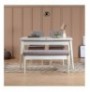 Set tavoline & karrige (4 Pc) Hannah Home Vina 0701 - Soho, White
