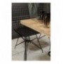 Set tavoline & karrige (5 Pc) Hannah Home Nmsymk001OakBlack
