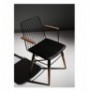 Set karrige (2 Pc) Hannah Home Trend 270 V2 BlackWalnut