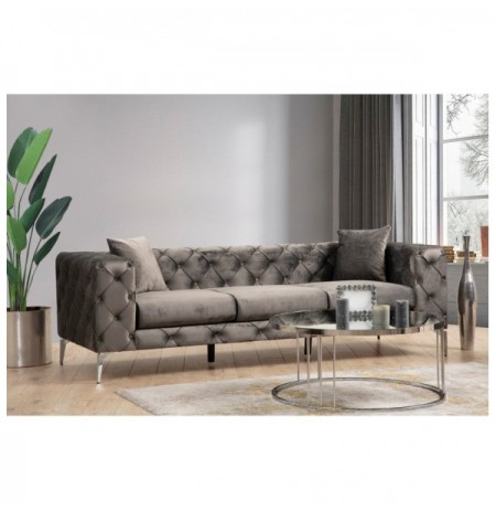 3-Seat Sofa Hannah Home Como 3 Seater - Anthracite Anthracite