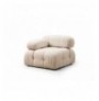 1-Seat Sofa Hannah Home Bubble L1 - Cream Bouclette Cream