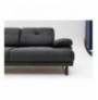 2-Seat Sofa-Bed Hannah Home Mustang - Anthracite Anthracite