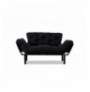 2-Seat Sofa-Bed Hannah Home Nitta - Black Black