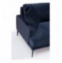 2-Seat Sofa Hannah Home Papira 2 Seater - Navy Blue Navy Blue