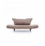 2-Seat Sofa-Bed Hannah Home Vino Daybed - Mink GR1211 Mink
