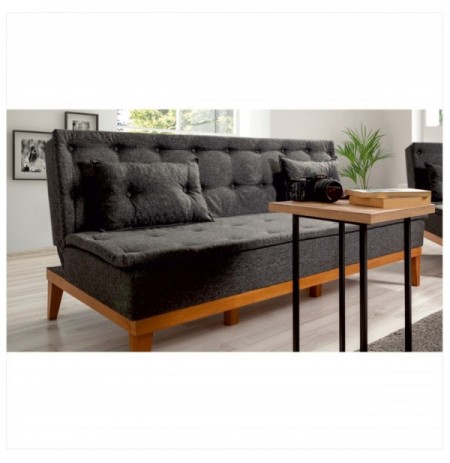 3-Seat Sofa-Bed Hannah Home Fuoco-Anthracite Anthracite