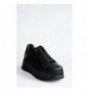 Woman's Shoes P973518009 - Black Black