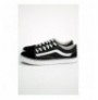 Man's Shoes 010-2424-22 - Black Black White