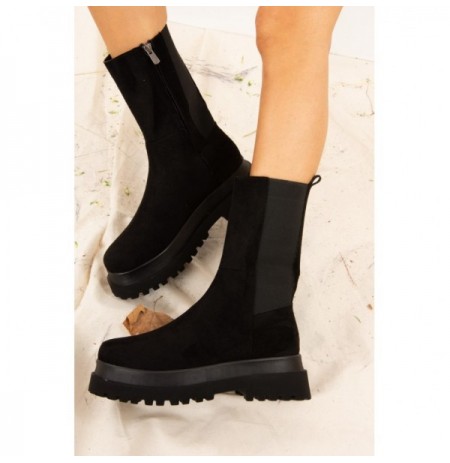 Woman's Boots J267063102 - Black Black
