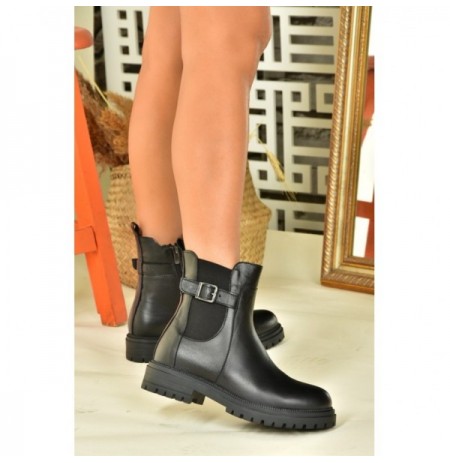 Woman's Boots N555257203 - Black Black