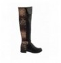 Woman's Boots E726561809 - Black Snake BlackMinkBrown