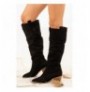 Woman's Boots J404040102 - Black Black
