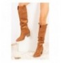 Woman's Boots J404040102 - Tan Tan