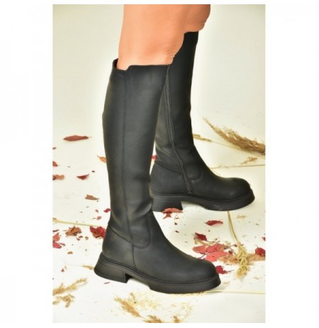 Woman's Boots N674265109 - Black Black
