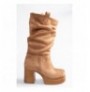 Woman's Boots N996910002 - Tan Tan