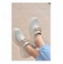 Woman's Shoes K294760009 - Beige BeigeGold