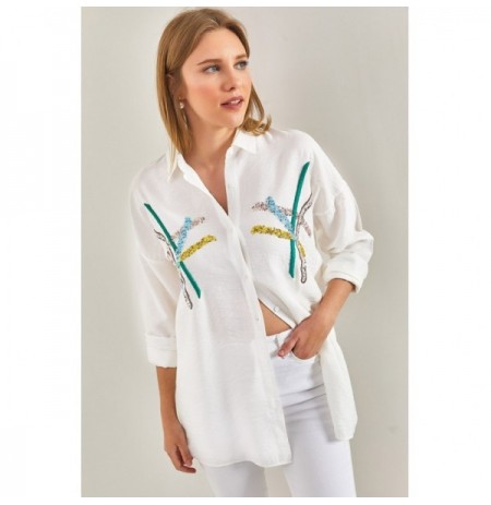 Woman's Shirt 40821015 - White White