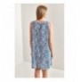 Dress 40841015 - Blue, White BlueWhite