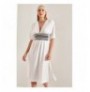 Dress 40901029 - White White