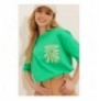 Woman's T-Shirt ALC-X7978 - Green Green