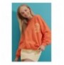Woman's Sweatshirt ALC-X8964 - Orange Orange