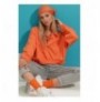 Woman's Sweatshirt MDA-1029 - Orange Orange