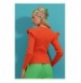 Woman's Sweater ALC-X5194 - Orange Orange