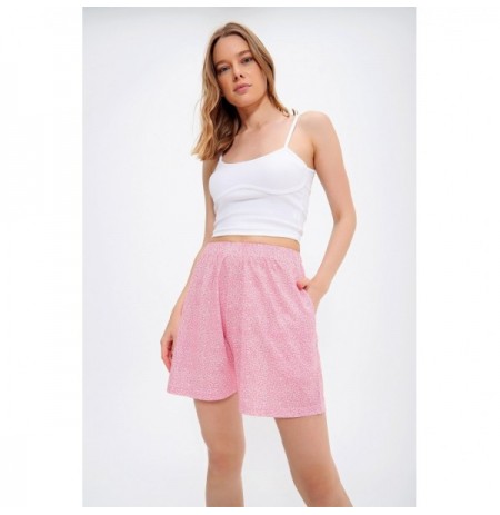 Woman's Shorts ALC-X6570 - Pink Pink