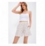 Woman's Shorts ALC-X6570 - Ecru Ecru