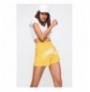 Woman's Shorts ALC-X6473 - Yellow Yellow