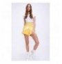 Woman's Shorts ALC-X6043 - Yellow Yellow