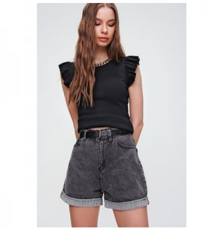 Woman's Shorts ALC-X5938 - Anthracite Anthracite