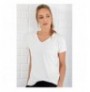 Woman's T-Shirt ALC-1045-A - White White