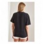 Woman's T-Shirt 40901008 - Black Black