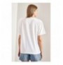 Woman's T-Shirt 40901007 - Green WhiteGreen