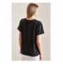 Woman's T-Shirt 40881020 - Black Black