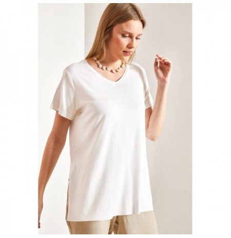 Woman's T-Shirt 40881002 - White White