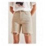 Woman's Shorts 40901048 - Beige Beige