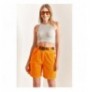Woman's Shorts 40861003 - Orange Orange