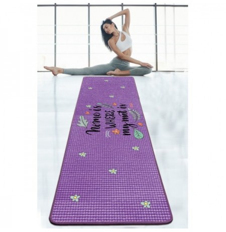 Yoga Carpet Where My Mat Is Multicolor