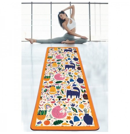 Yoga Carpet Regnba Multicolor