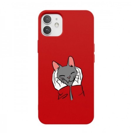 Phone Case CL016IPH12MSLCRD Red iPhone 12 Mini