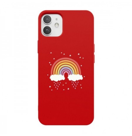 Phone Case CL083IPH12MSLCRD Red iPhone 12 Mini