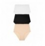 Panties ST0040601B - Black, White, Tan